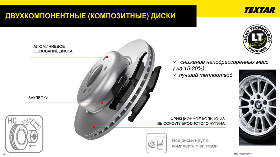 Диски текстар кто производитель