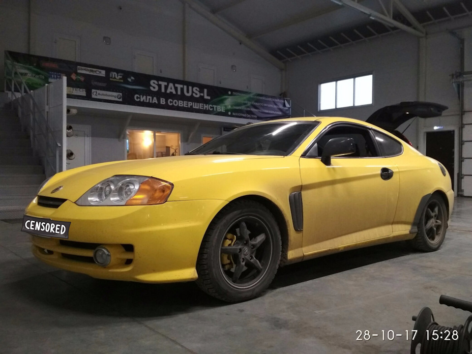 Чип тюнинг Hyundai Tuscani 2.0 138 лс 2002 — STATUS-L Казань на DRIVE2