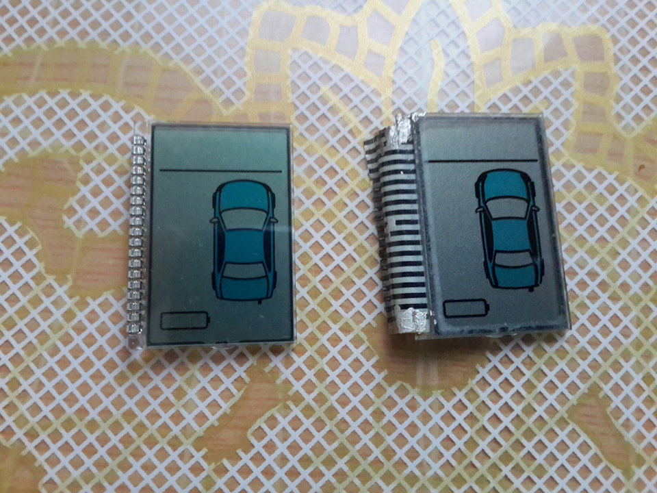 Замена дисплея на брелке автосигнализации — DRIVE2