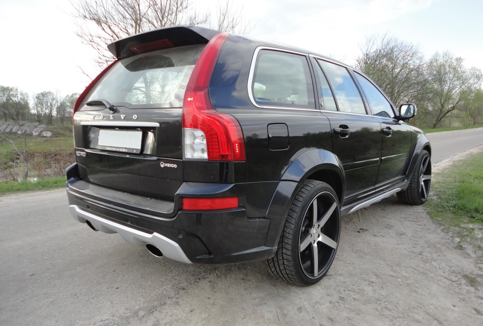 Фото тюнинга вольво хс90 Обвес установлен . - Volvo XC90 (1G), 4,4 л, 2008 года тюнинг DRIVE2
