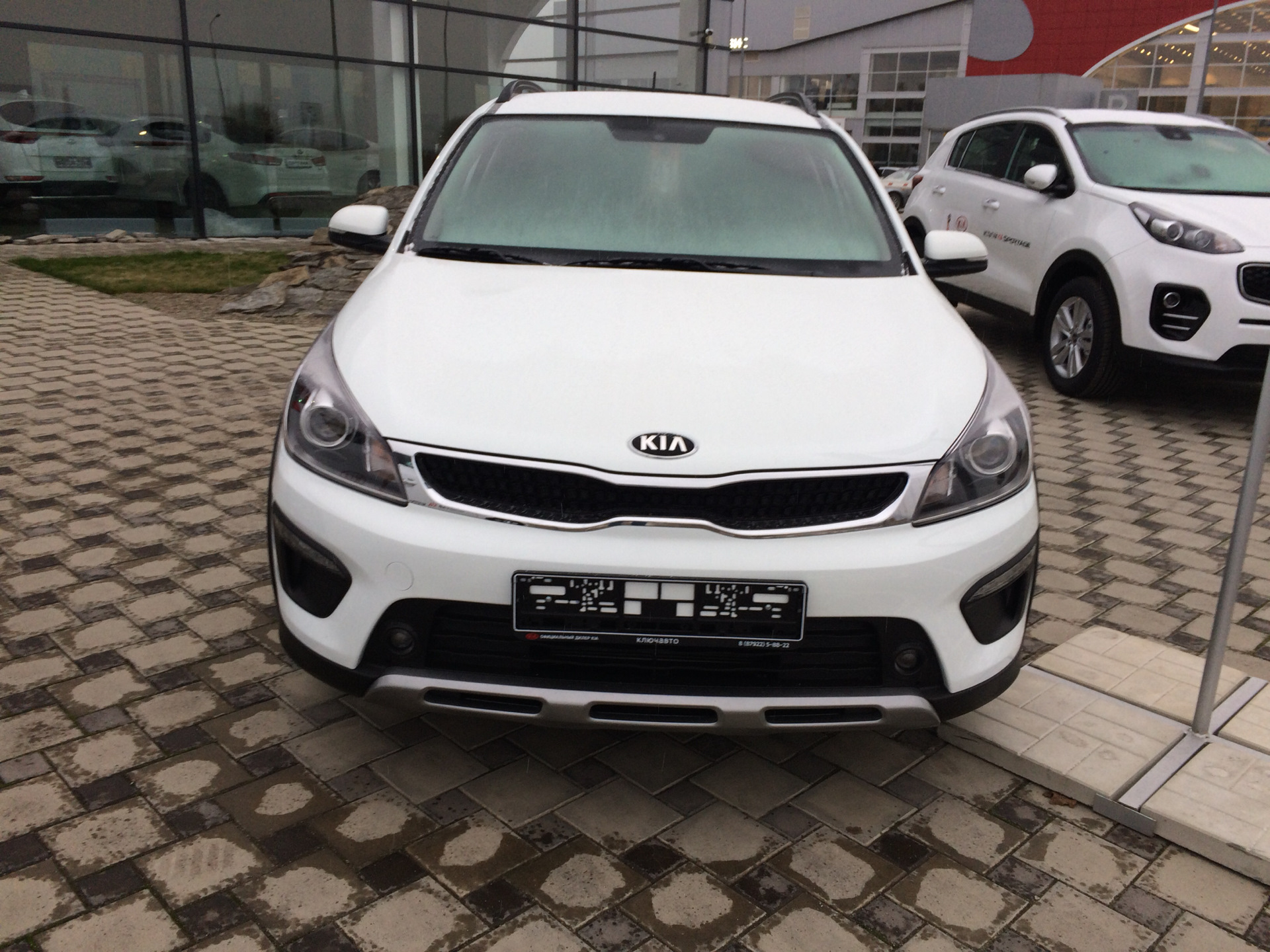 Винилография Kia Rio XLINE