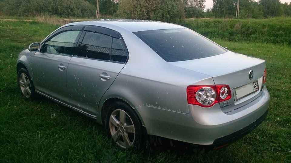 астрохим с синтетическим воском — Volkswagen Jetta V, 1,6 л, 2009 года ...