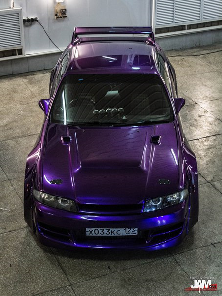 Р¤РёРѕР»РµС‚РѕРІС‹Р№ Nissan Skyline r33 GTR