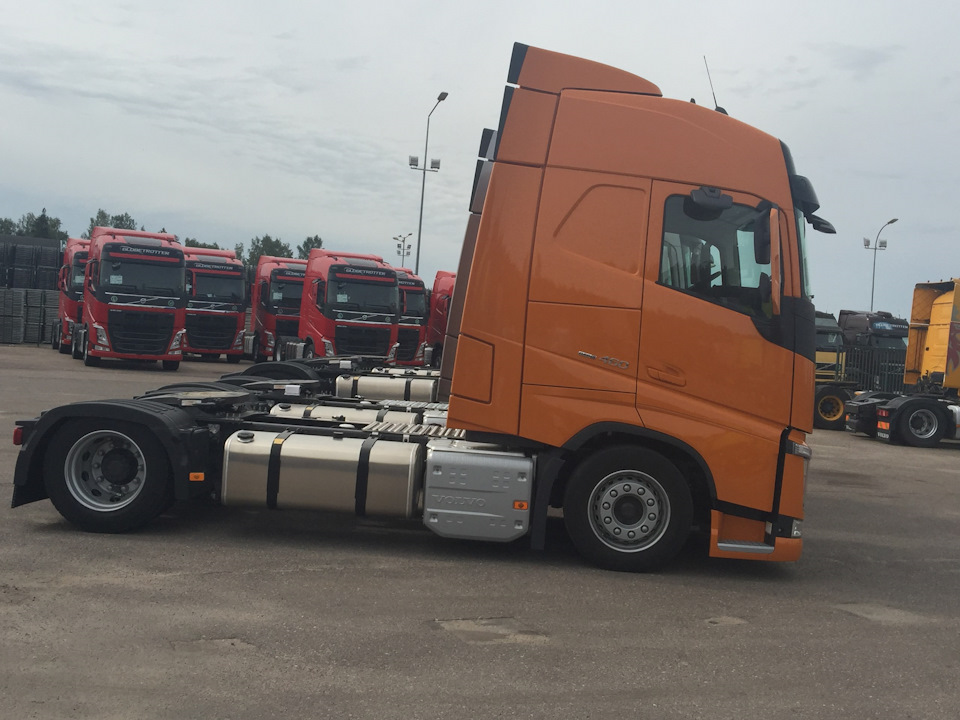 Volvo fh16 6x4 шасси