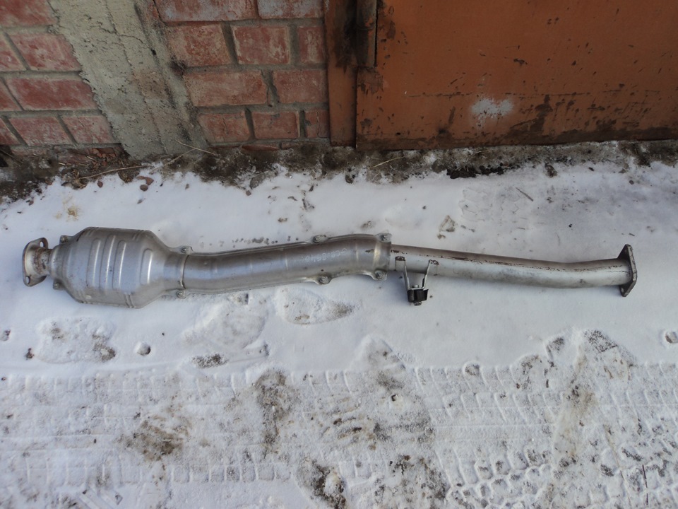 Про выхлоп — Subaru Impreza (GC/GF), 2 л, 1997 года | своими руками ...