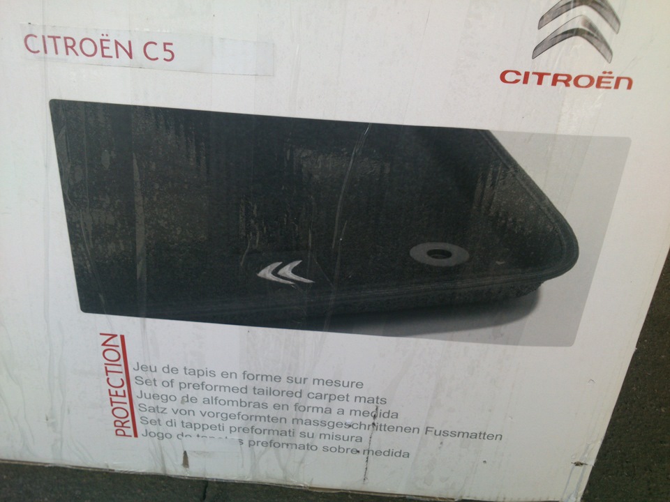 Ковры, подвеска, шины. — Citroen C5 (2G), 2 л, 2009 года | просто так ...