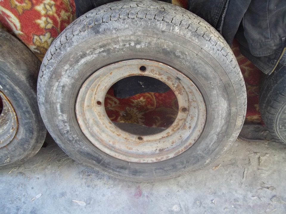 Колеса. — ЗАЗ 968, 1,2 л, 1985 года | колёсные диски | DRIVE2