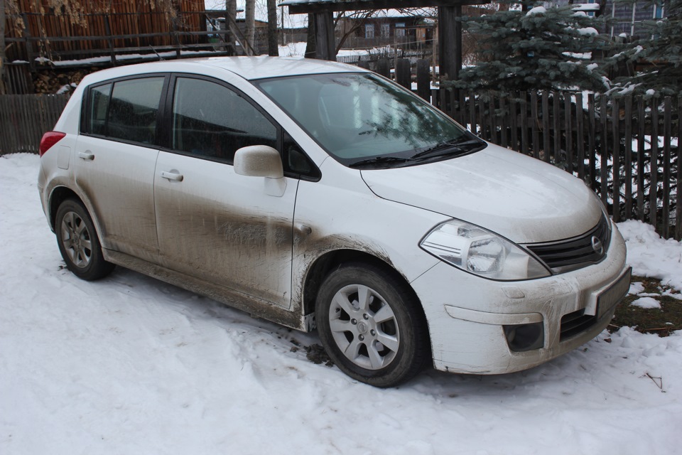 Реклама Nissan Tiida