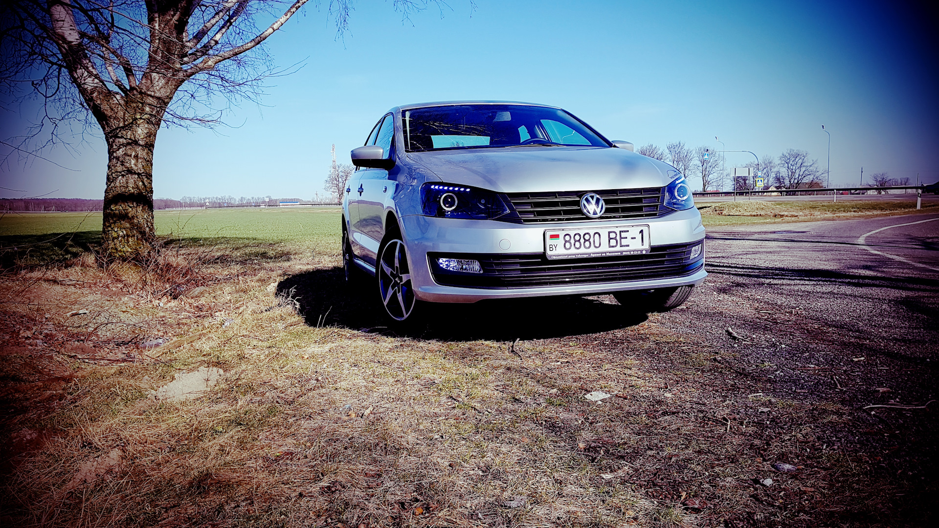 Фольксваген поло 11 год. VW Polo sedan stance.