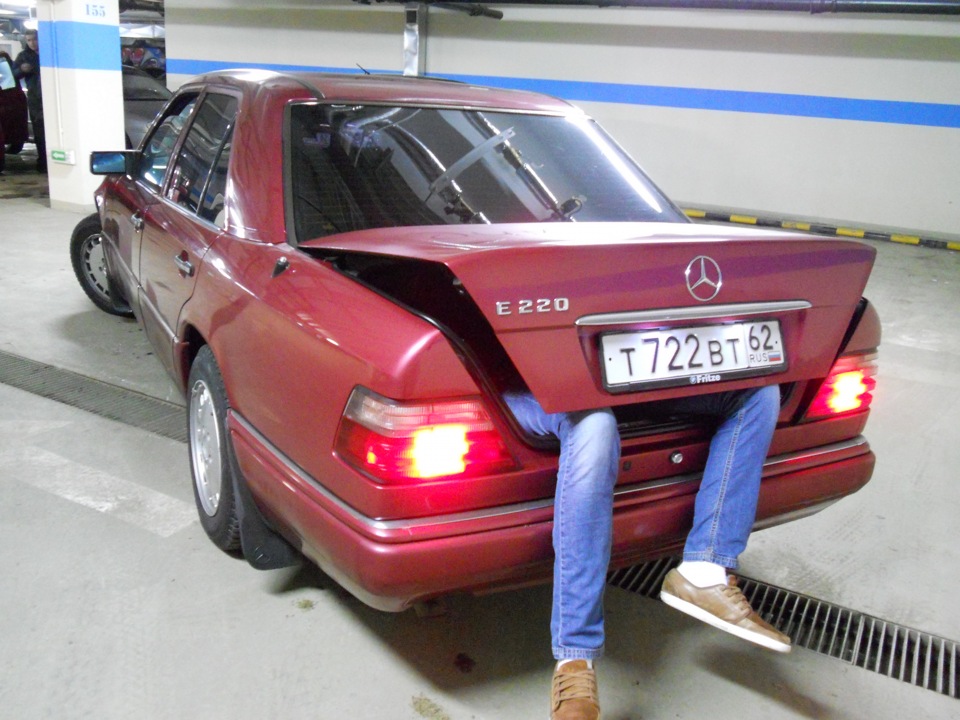 Мерседес w124 бандиты