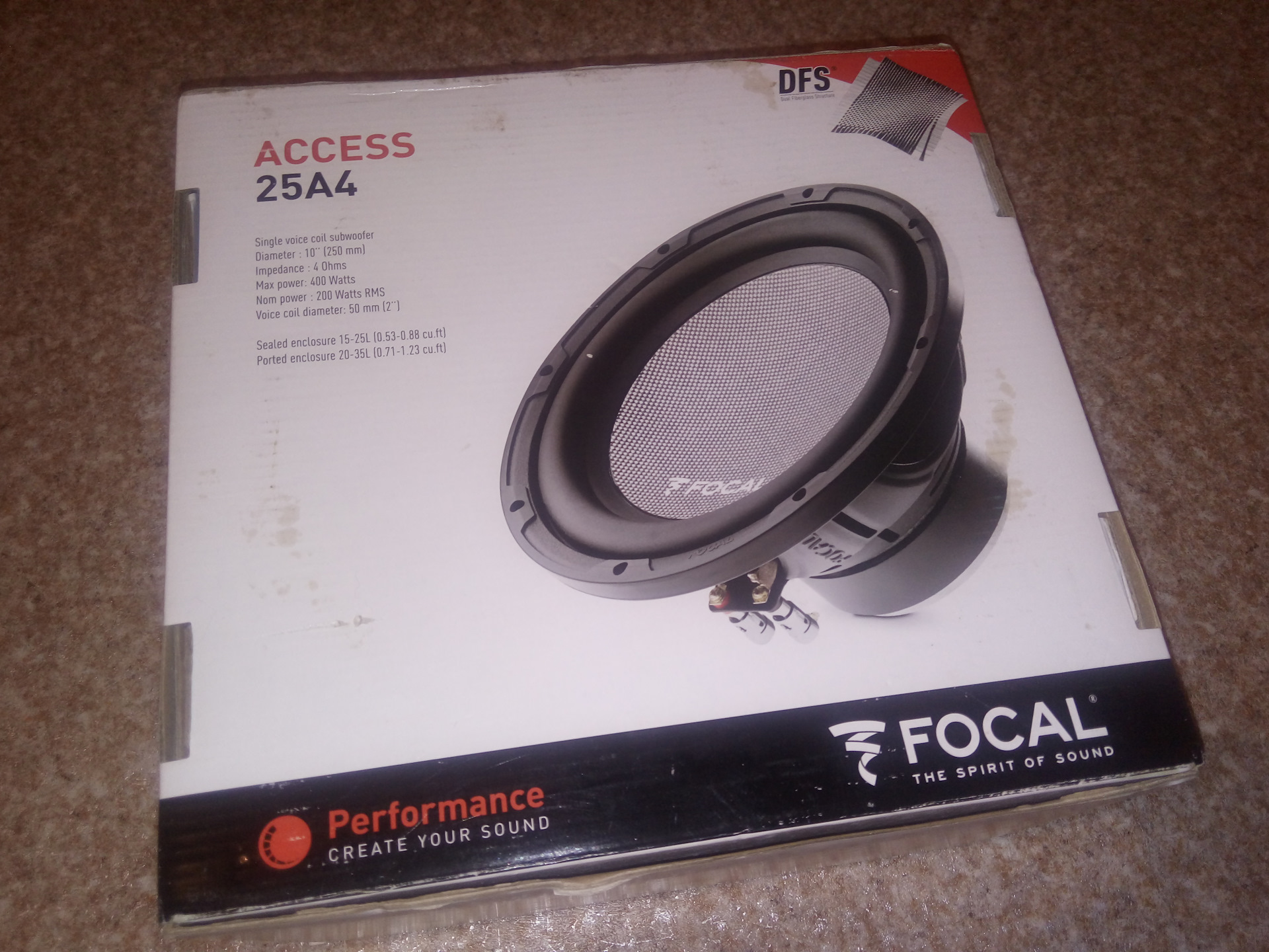 Focal access 25 a4 короб