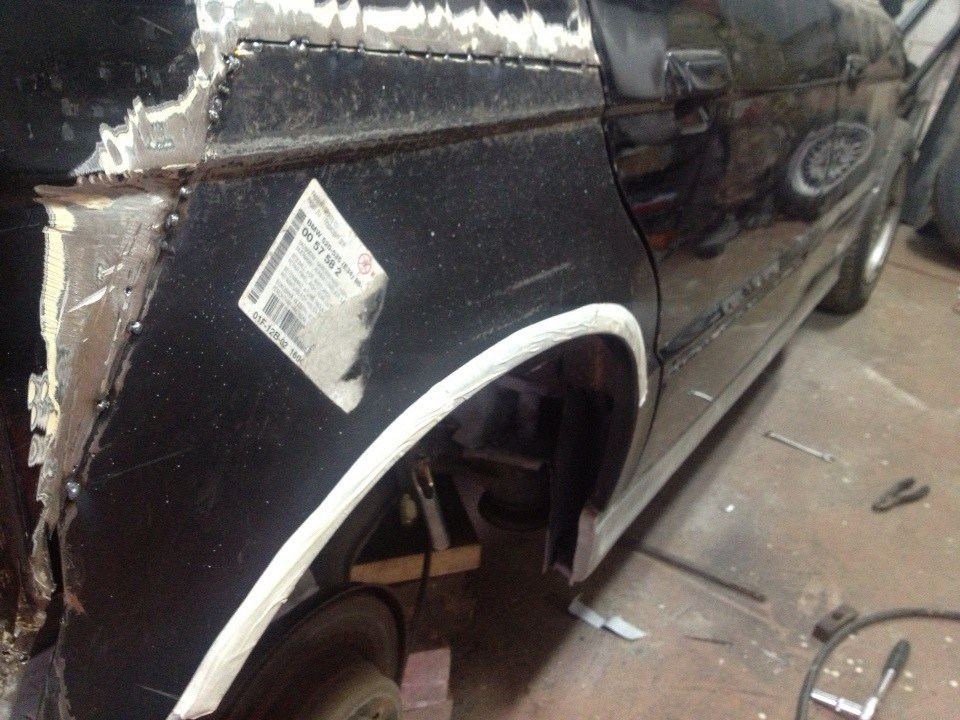 Расширение задних арок BMW E34 — Сообщество «Автотюнинг» на DRIVE2