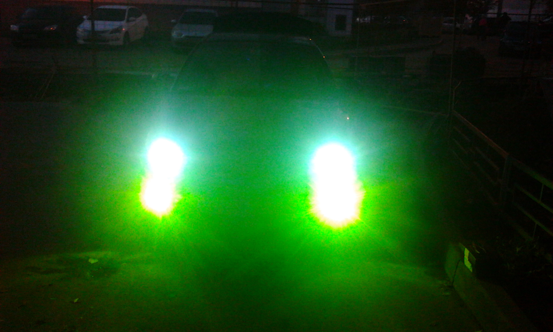 Установка ксенона в ПТФ — KIA Spectra, 1,6 л, 2007 года | тюнинг | DRIVE2