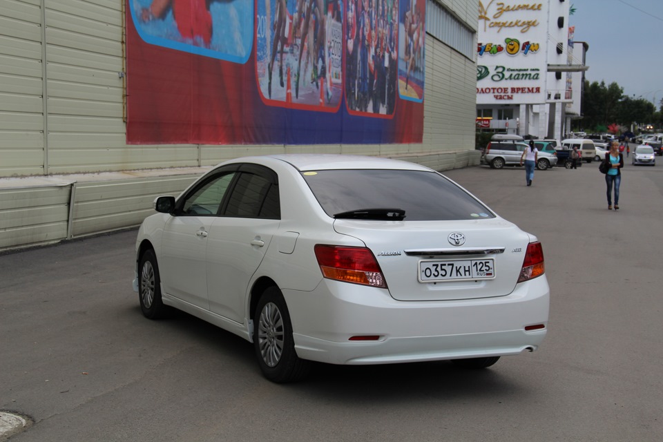 Слабые места toyota allion 2 поколения