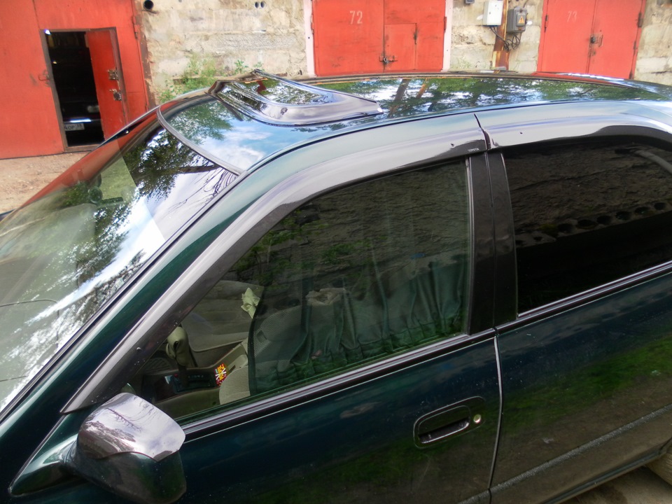 Козырек на крышу — Toyota Camry (V40), 2 л., 1996 года | тюнинг | DRIVE2