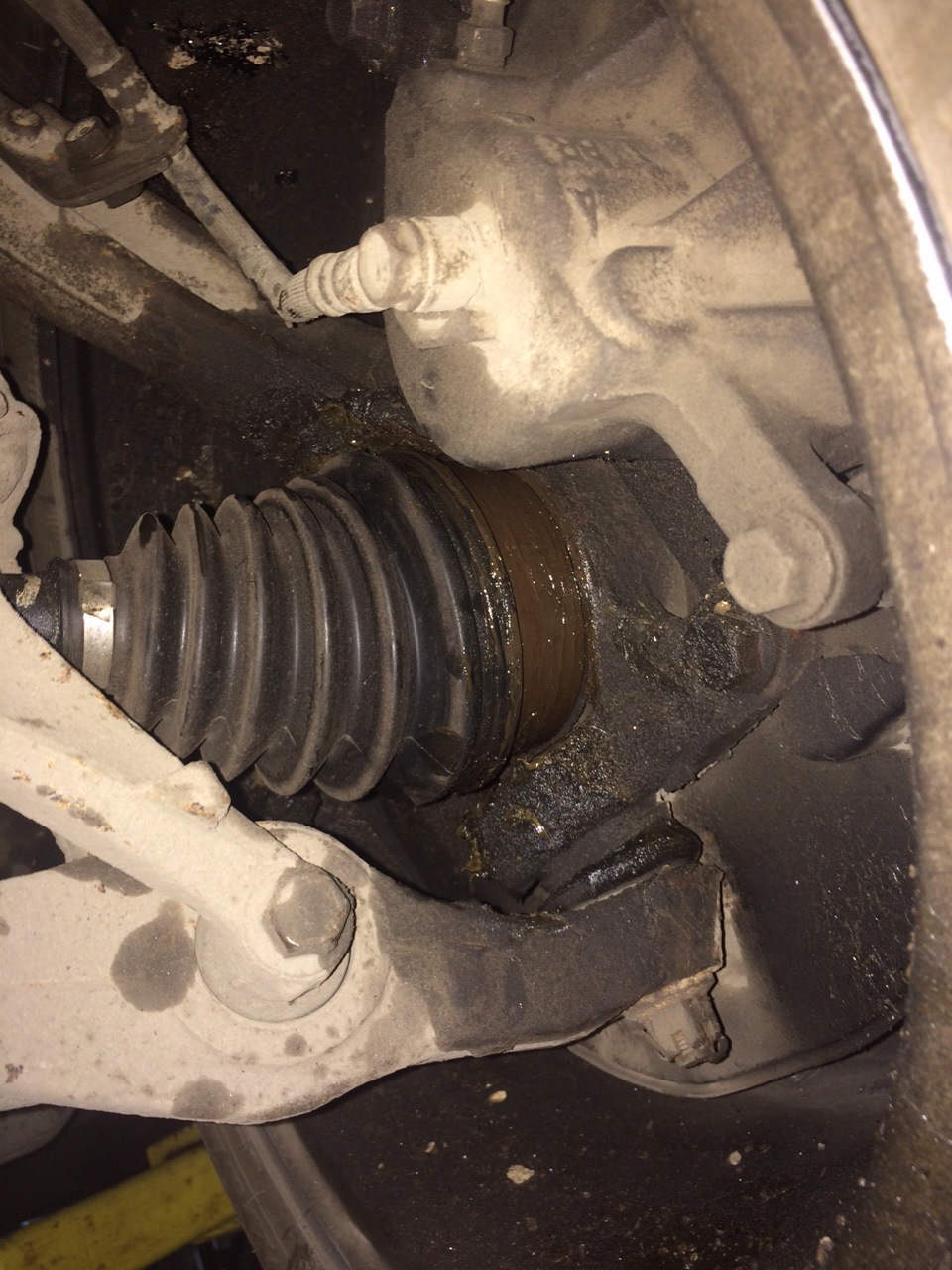 Слетел хомут… — Honda Accord (7G), 2,4 л, 2007 года | поломка | DRIVE2