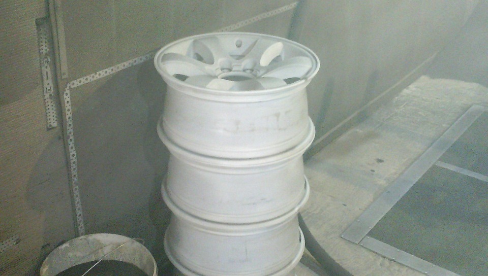 пескоструй и покраска дисков за три часа! — DRIVE2