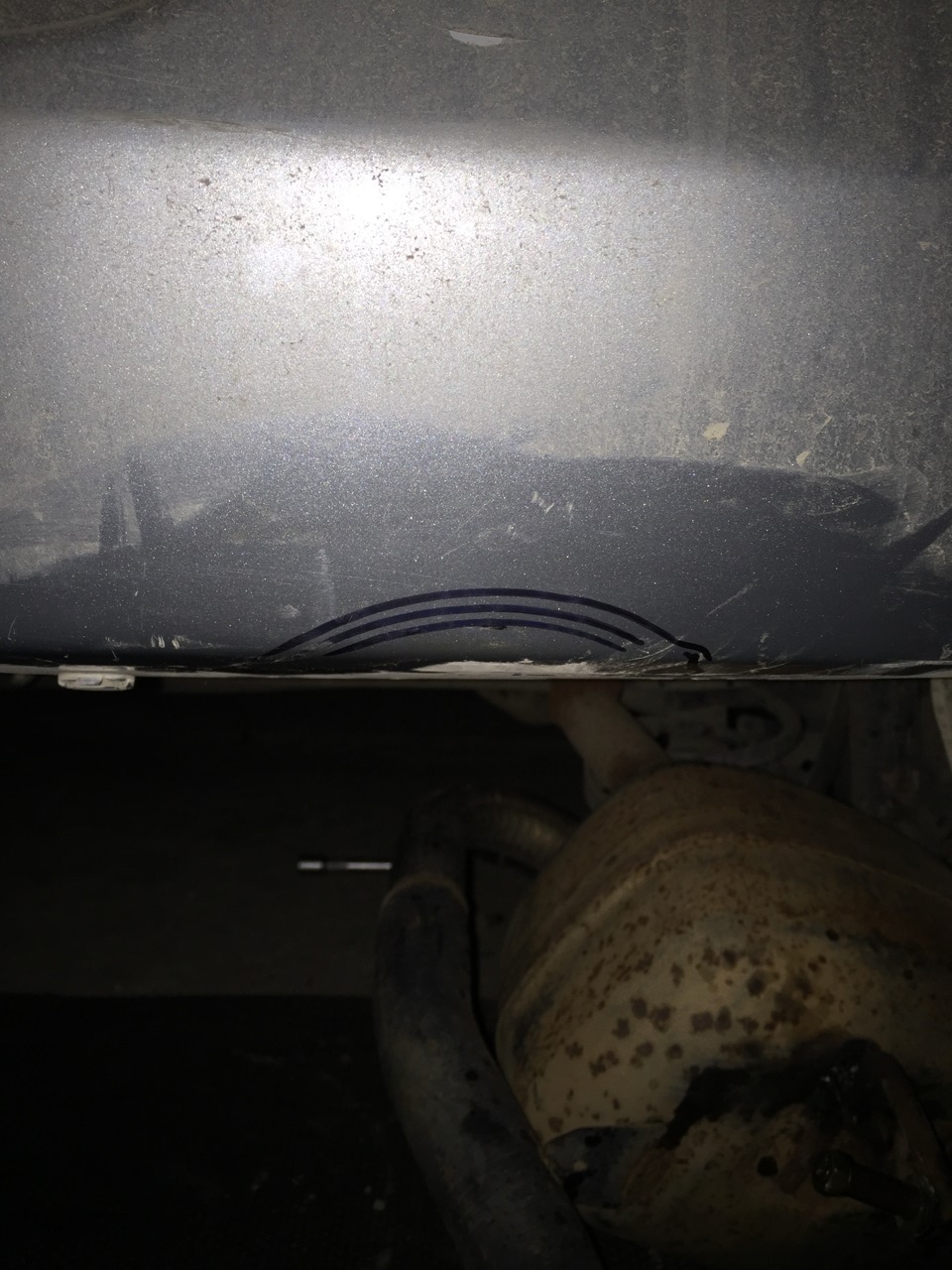 В бампере сделали не большой вырез. — Toyota Yaris (p2)