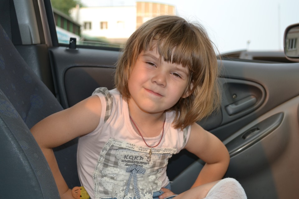 мои первые штрихи фото моя лапочка моя доча — Toyota Vitz (10), 1 л ...