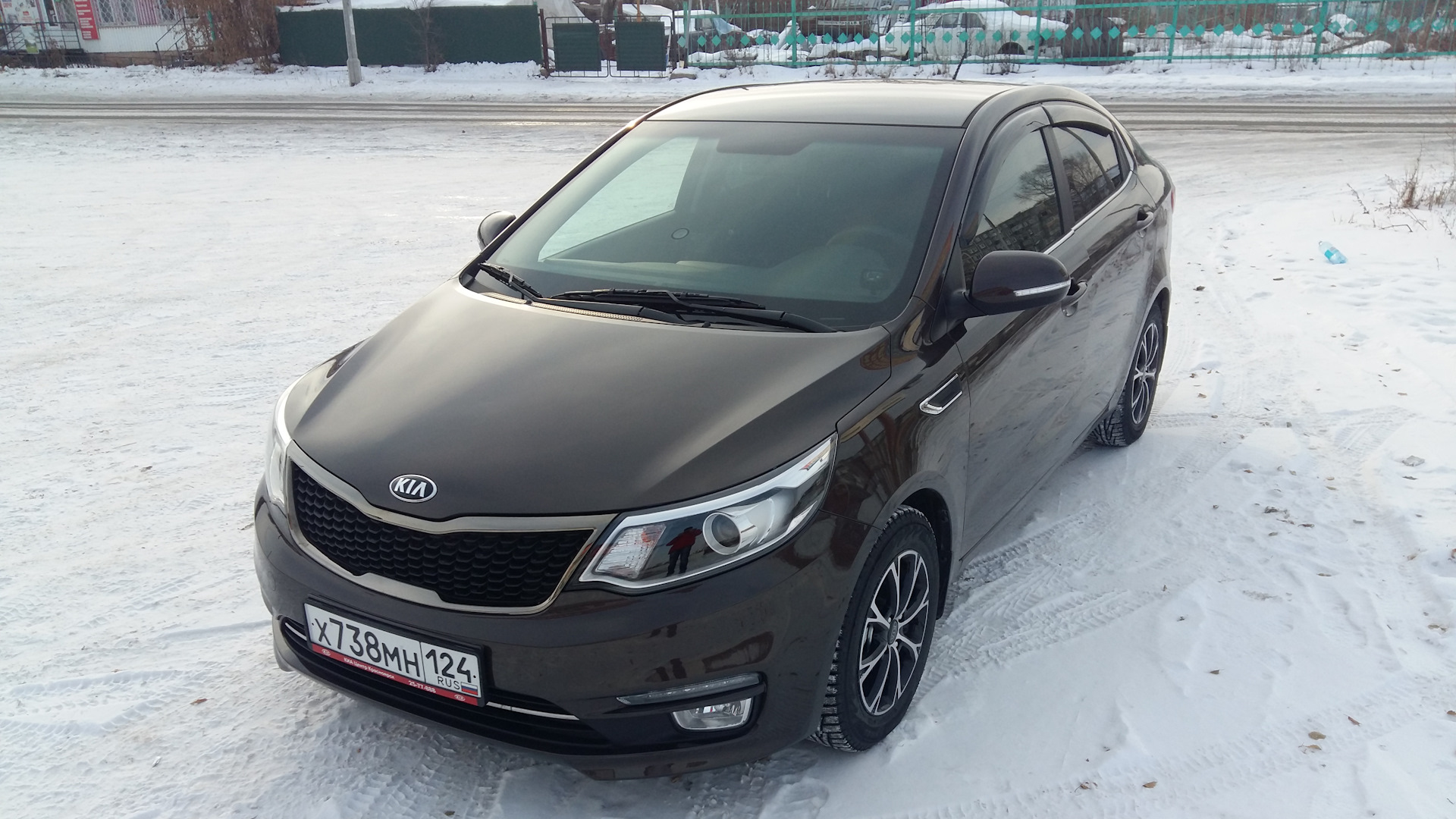 KIA Rio (3G) 1.6 бензиновый 2016 | Машина жены на DRIVE2