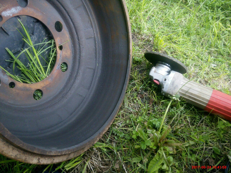 Тормозные барабаны — ГАЗ 53, 4,8 л, 1988 года | своими руками | DRIVE2