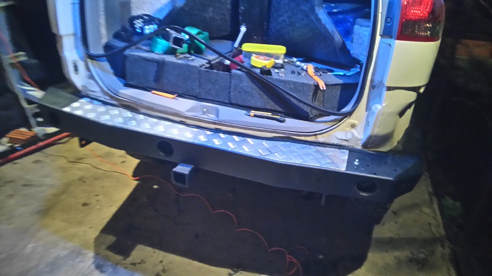 Процесс установки. — Mitsubishi Pajero Sport (2G)