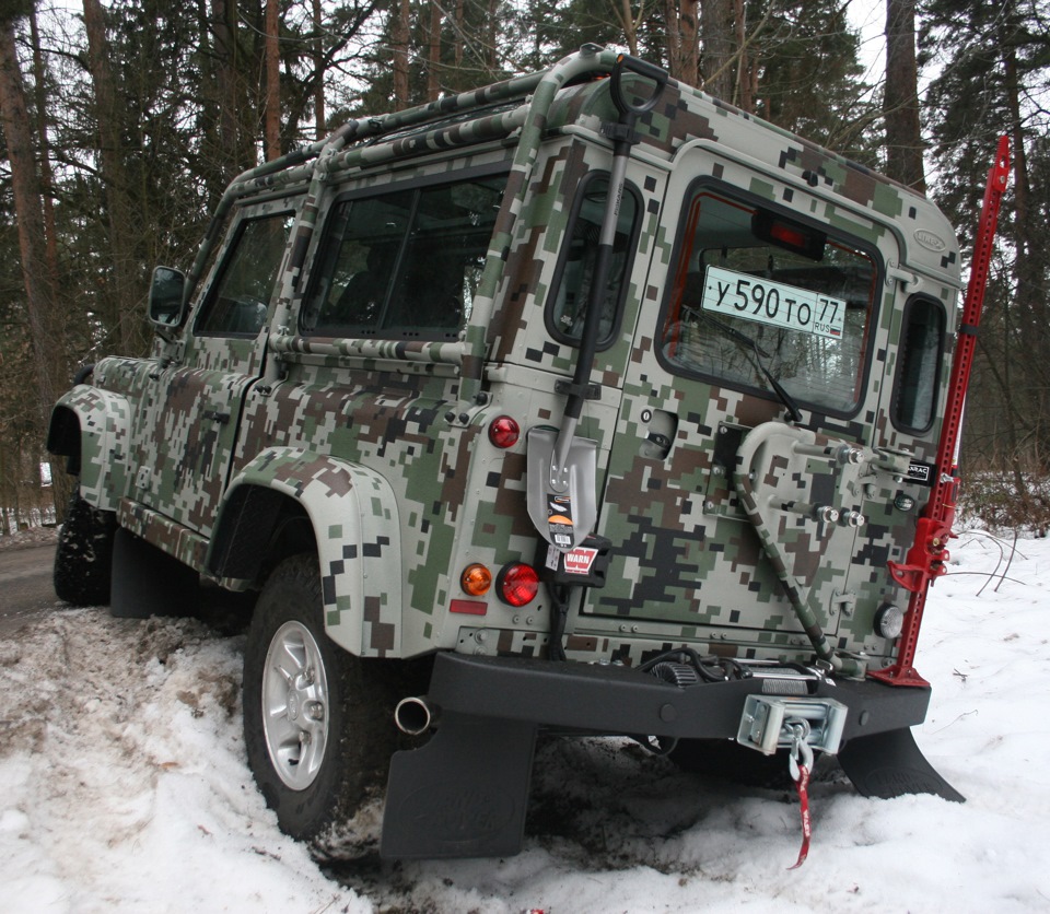 Land rover defender шумоизоляция