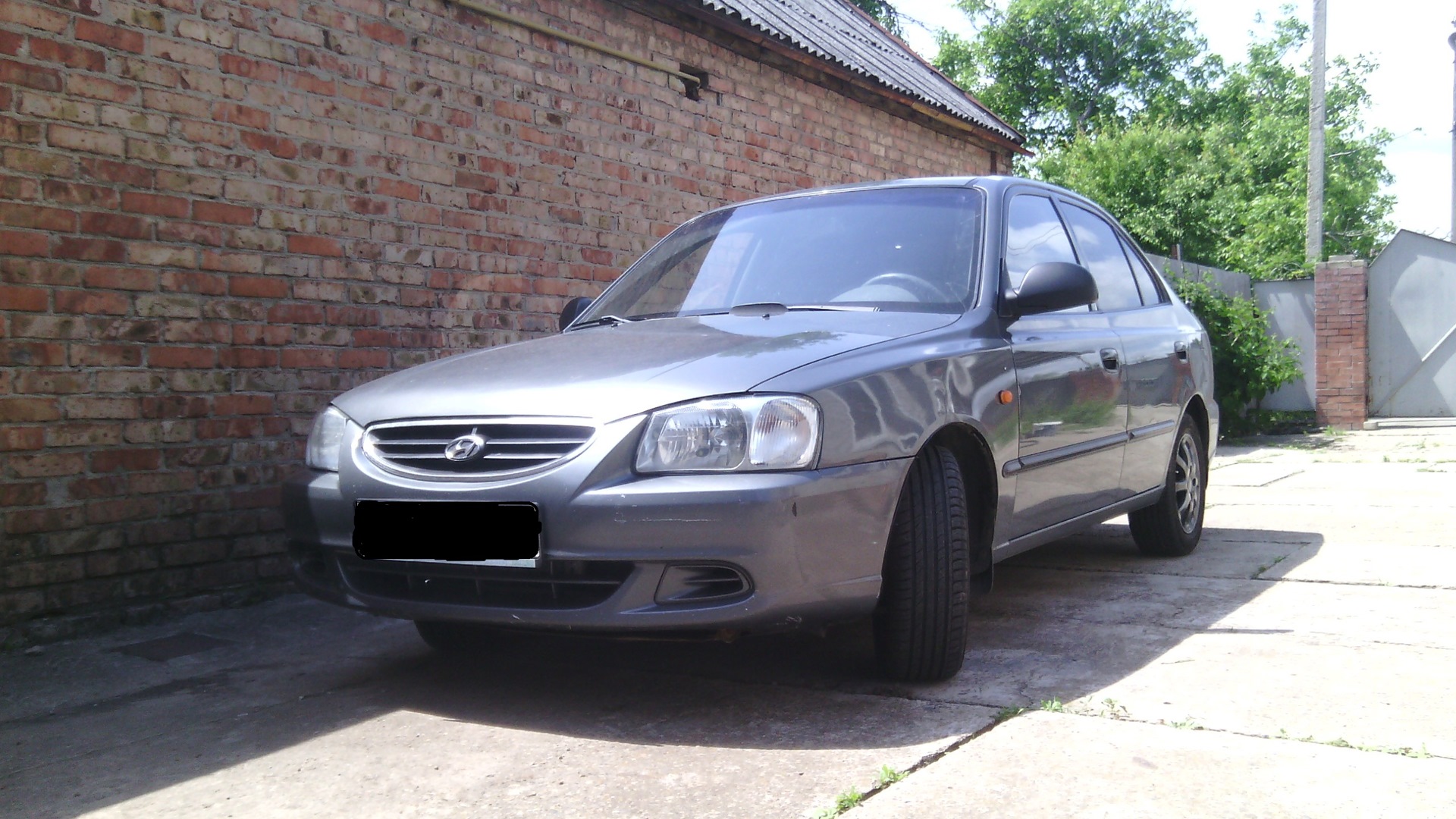 Hyundai Accent (2G) 1.5 бензиновый 2006 | Сток на DRIVE2