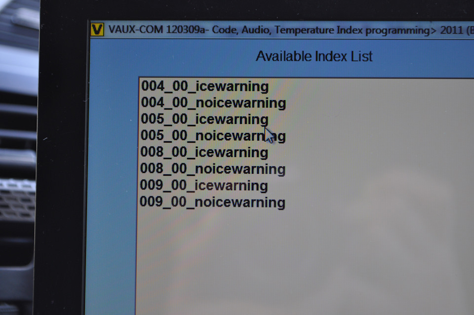 Фото в бортжурнале Opel Zafira B