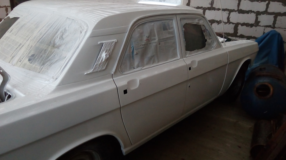 Покраска — ГАЗ 24, 2,4 л, 1981 года | кузовной ремонт | DRIVE2