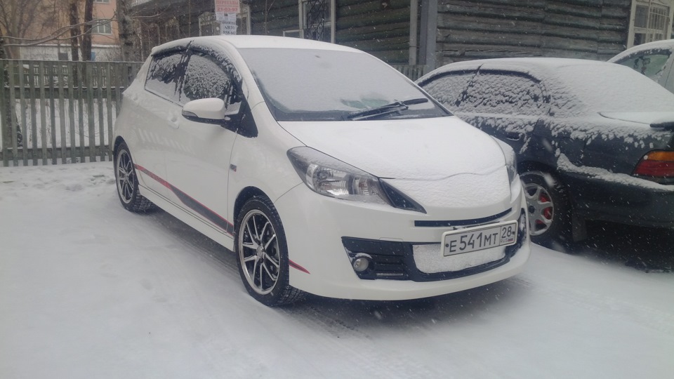 спойлер vitz 130