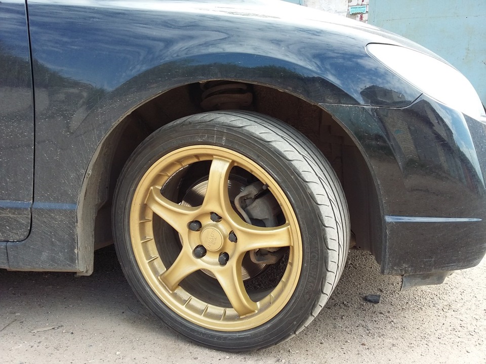 тормоза от Accord 2.4 [EU] CL9 — Honda Civic 4D (8G), 1,8 л, 2008 года ...