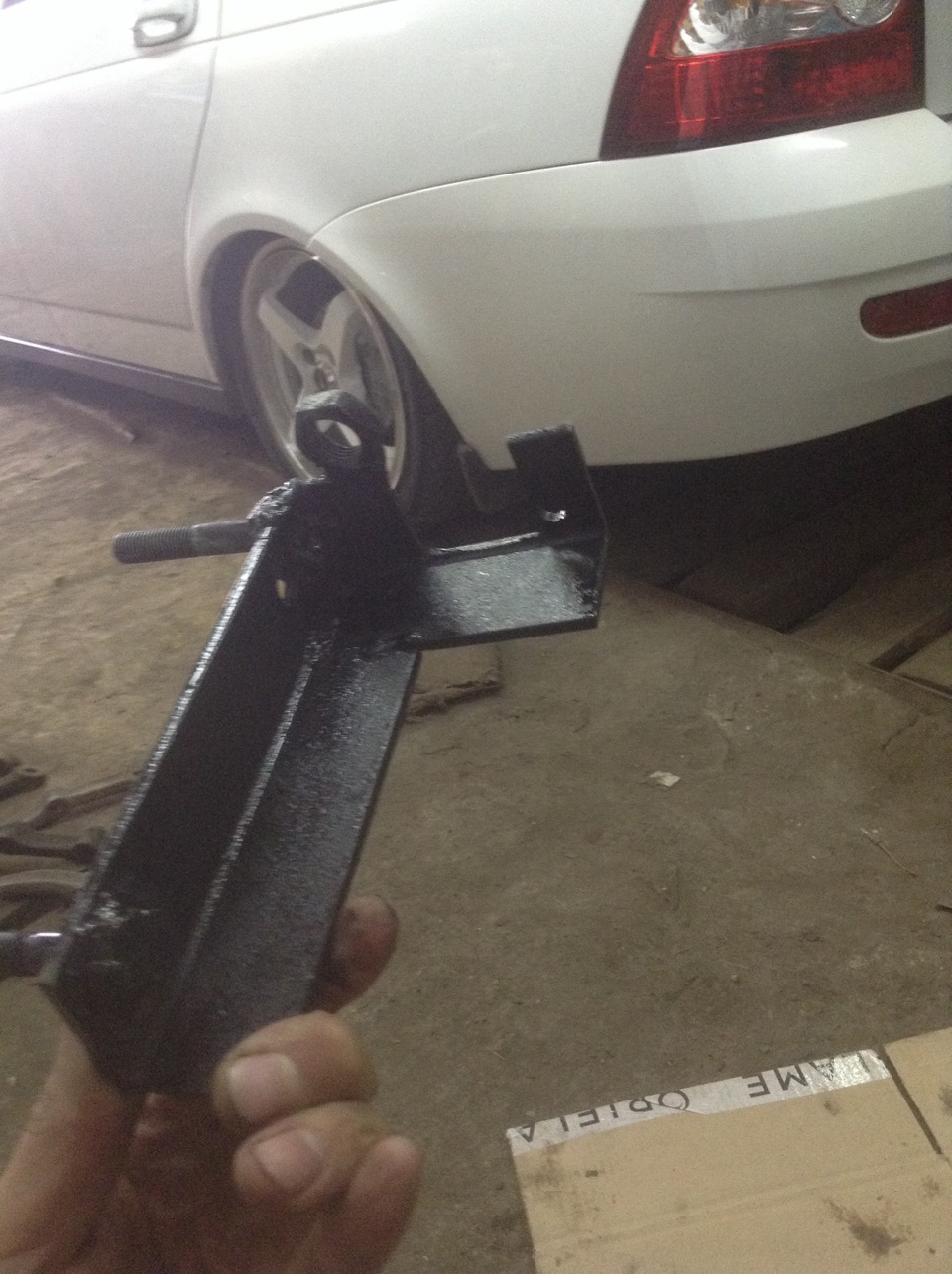 Гидравлический ручник — РАФ 2203, 2,4 л, 1995 года | своими руками | DRIVE2