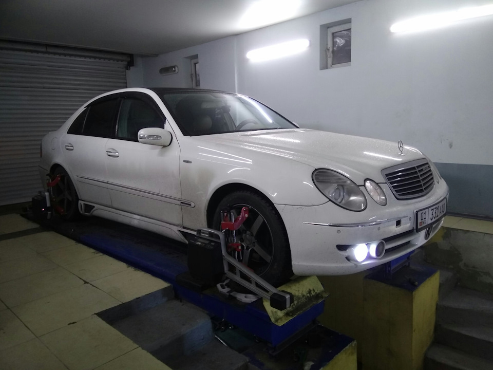 Небольшое ТО — Mercedes-Benz E-Class (W211), 5 л, 2003 года | плановое ...