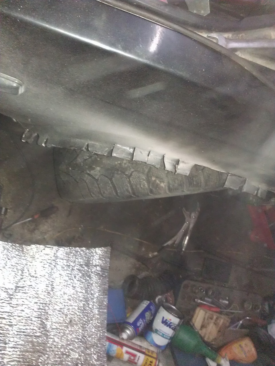 Поставил рычаги турботема (дрифт) — Lada 2105, 1,7 л, 1999 года ...