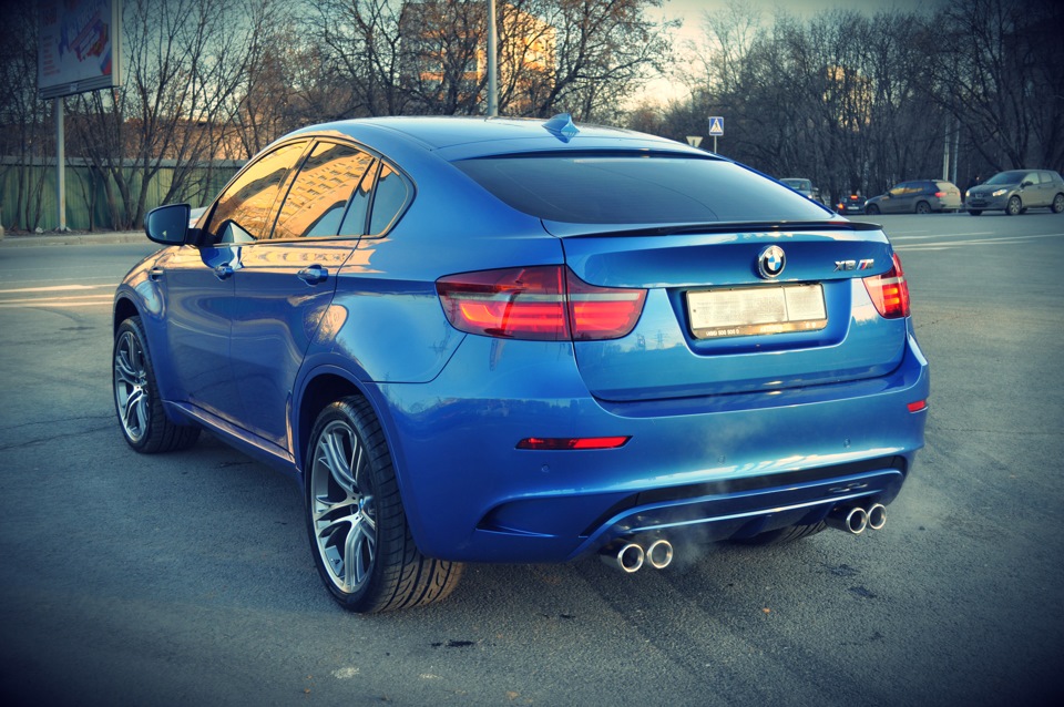 BMW x6m тонированный