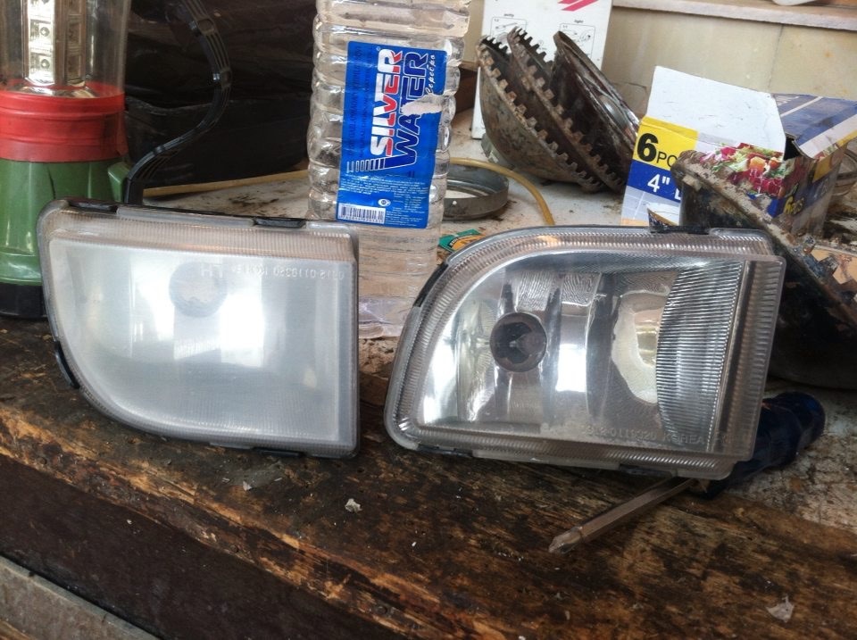 Полировка противотуманок — Chevrolet Lacetti Sedan, 1,6 л, 2008 года ...