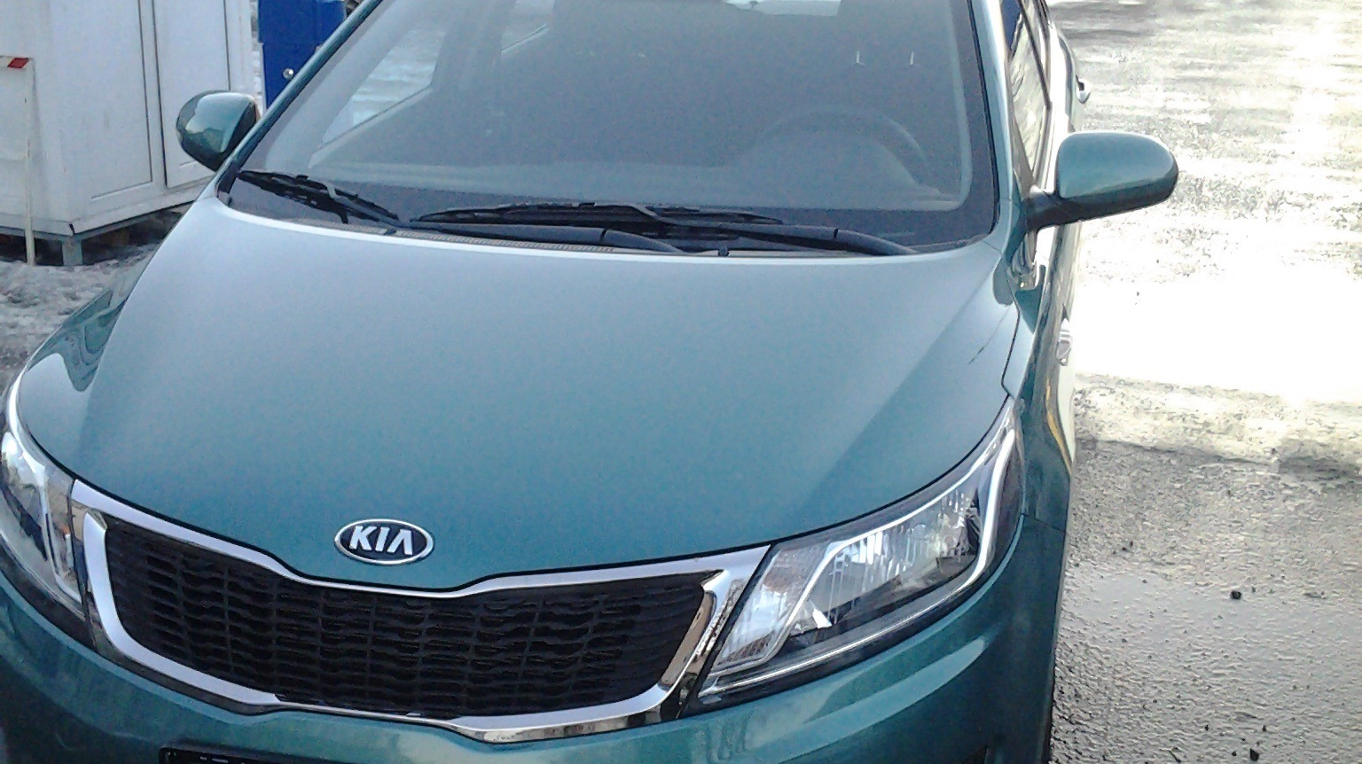 KIA Rio (3G) 1.5 бензиновый 2013 | Изумруд 107 каратов на DRIVE2