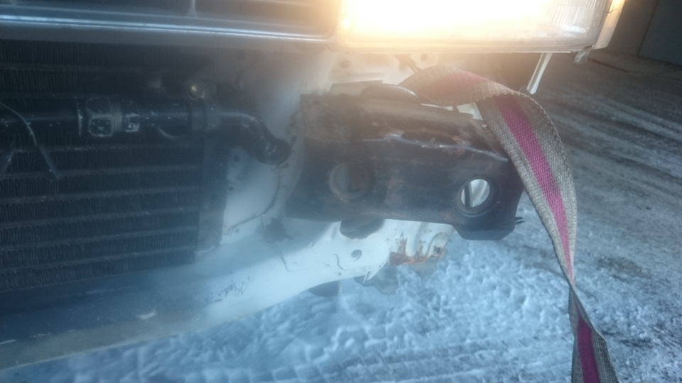 Крепление бампера — попытка исправить ошибки. — Toyota Carina (4G), 1,5 ...