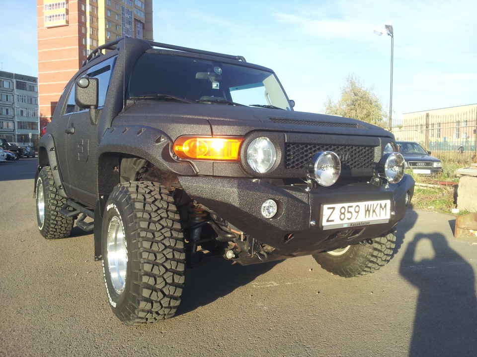 Бушвакеры на FJ Cruiser