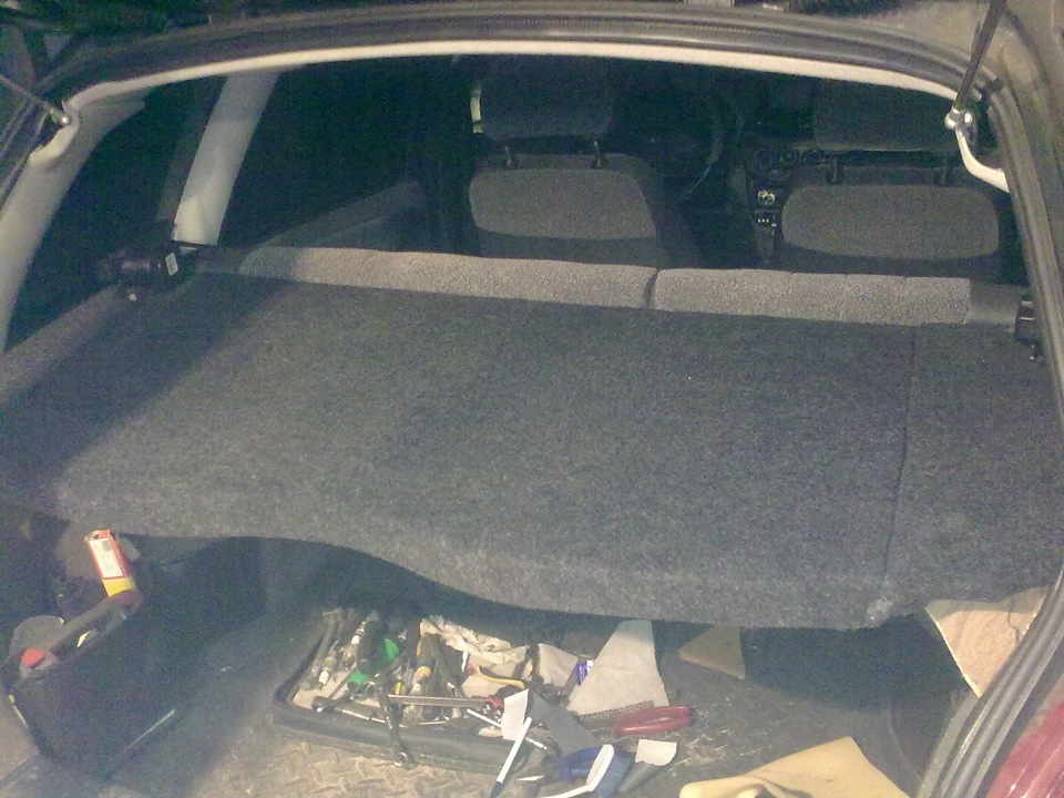акустическая полка — Lada Калина Универсал (1G), 1,6 л, 2010 года ...