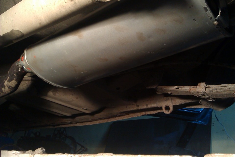 Выхлопная система (акт первый) — ГАЗ 3110, 2,4 л, 1998 года | поломка ...