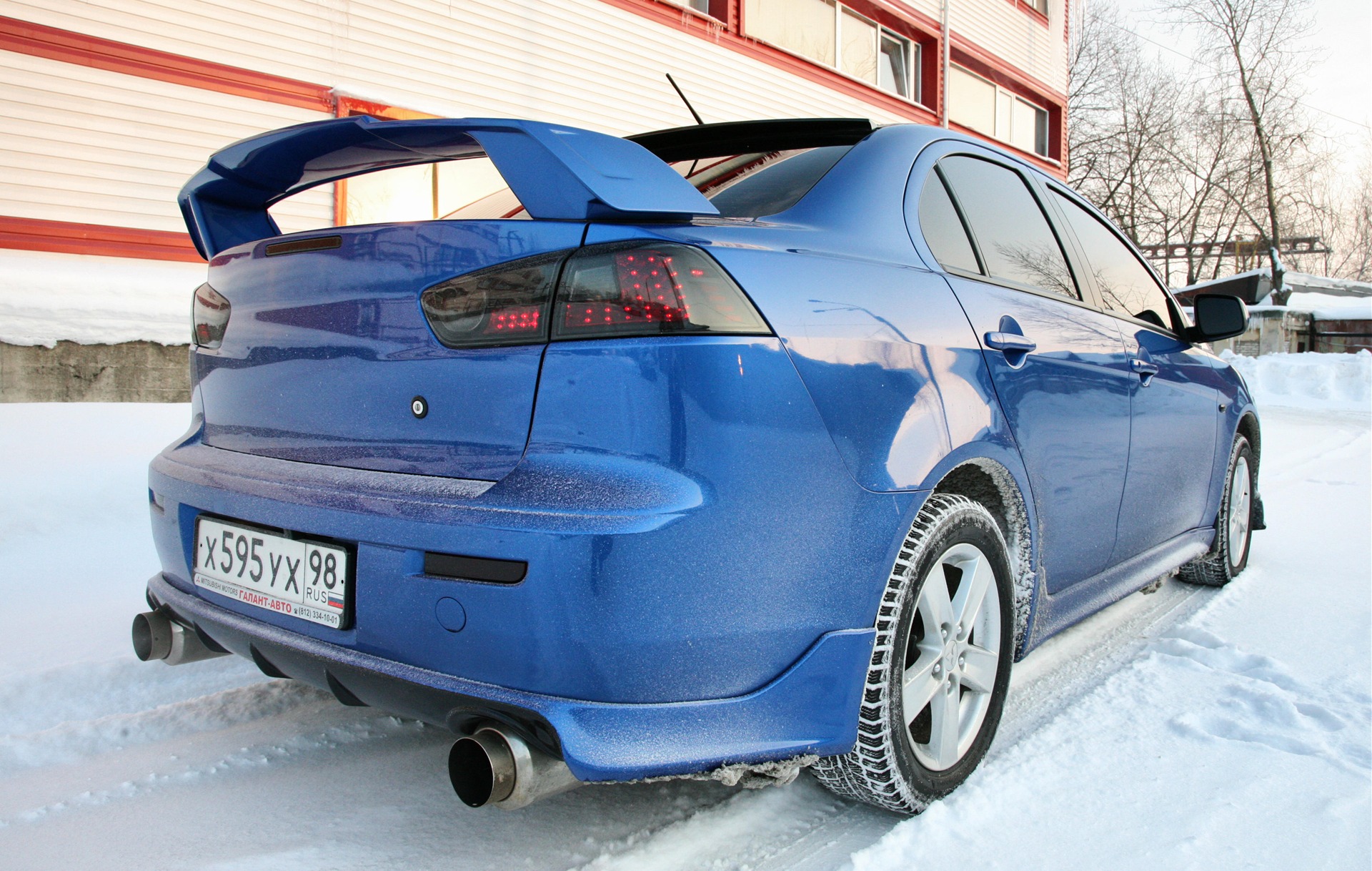 Фото в бортжурнале Mitsubishi Lancer X. Запчасти на фото: B12334