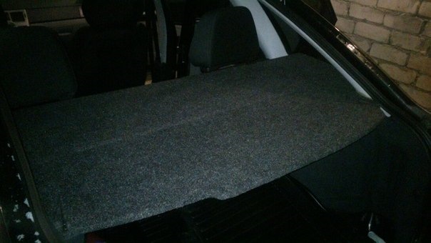 Установка акустической полки с боковинами на приору — Lada Приора ...