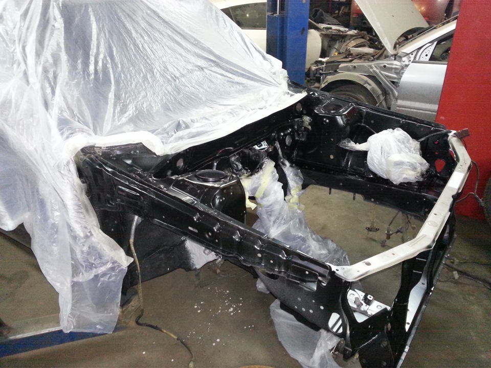 деформация кузова автомобиля