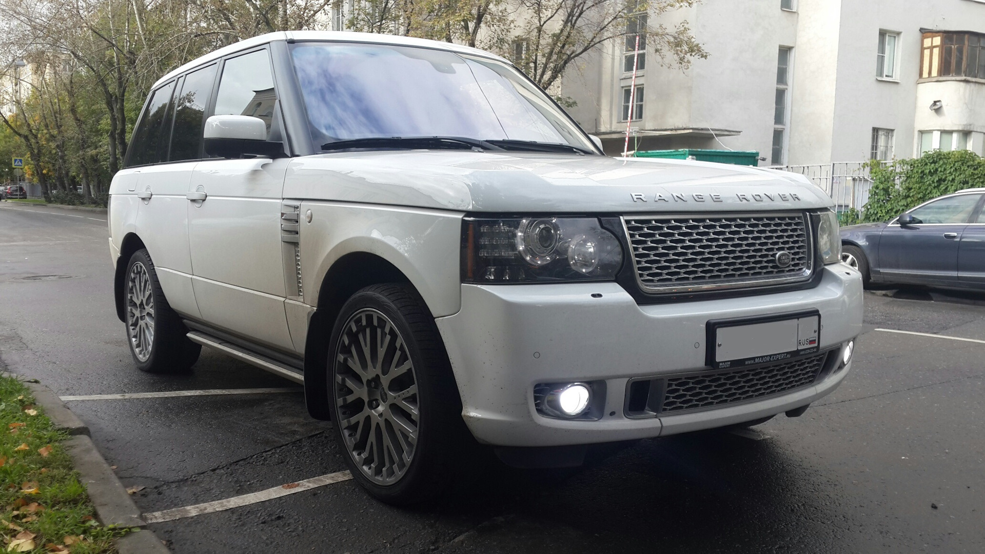 Range rover 5.0 supercharged. Range Rover l322 5.0 Supercharged. Range Rover l322 Tuning. Range Rover l322 2012. Обвес range Rover Vogue l322.