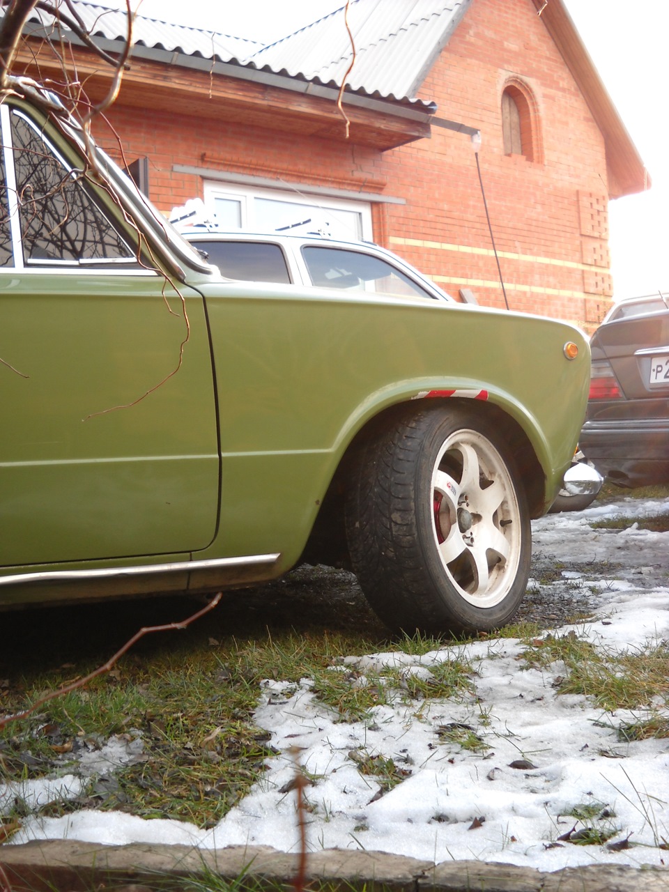 Короткие сошки и окончательная установка рычагов. — Lada 2102, 2 л ...