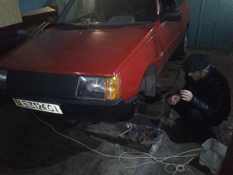 Диагностика ходовки — ЗАЗ 1102, 1,1 л, 1993 года | визит на сервис | DRIVE2