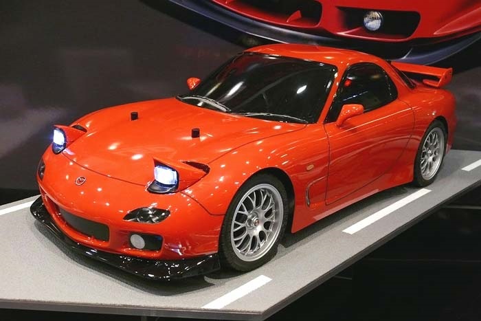 Mazda rx7 Orange