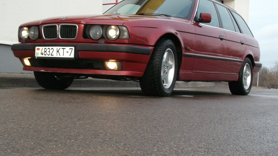 BMW e34 Calypsorot